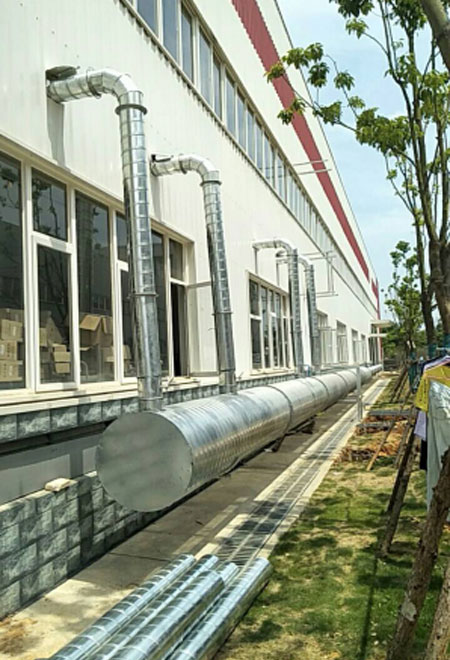武漢熊谷科技工業廢氣處理解決方案案例